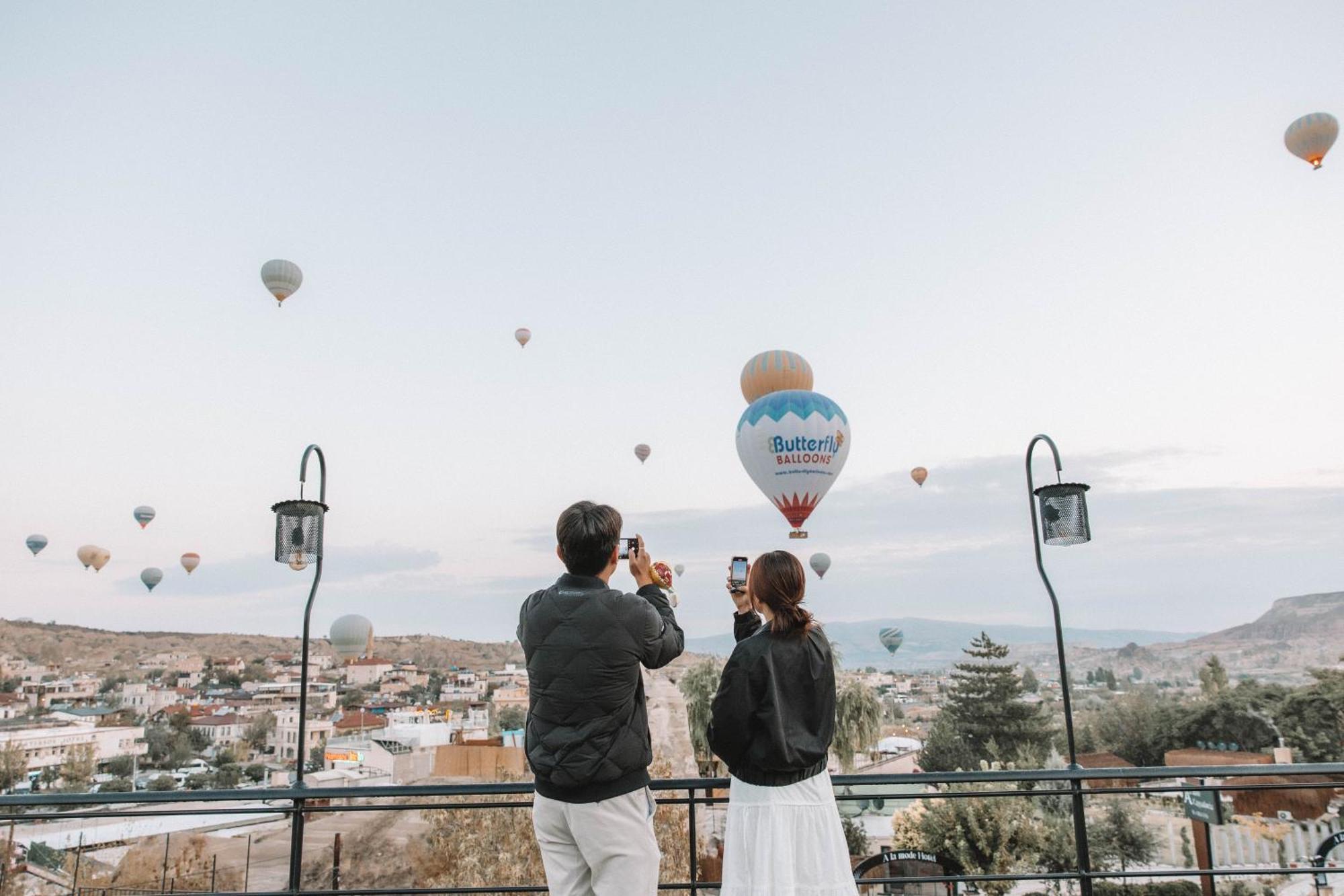 Turan Cappadocia Cave Hotell Göreme Eksteriør bilde