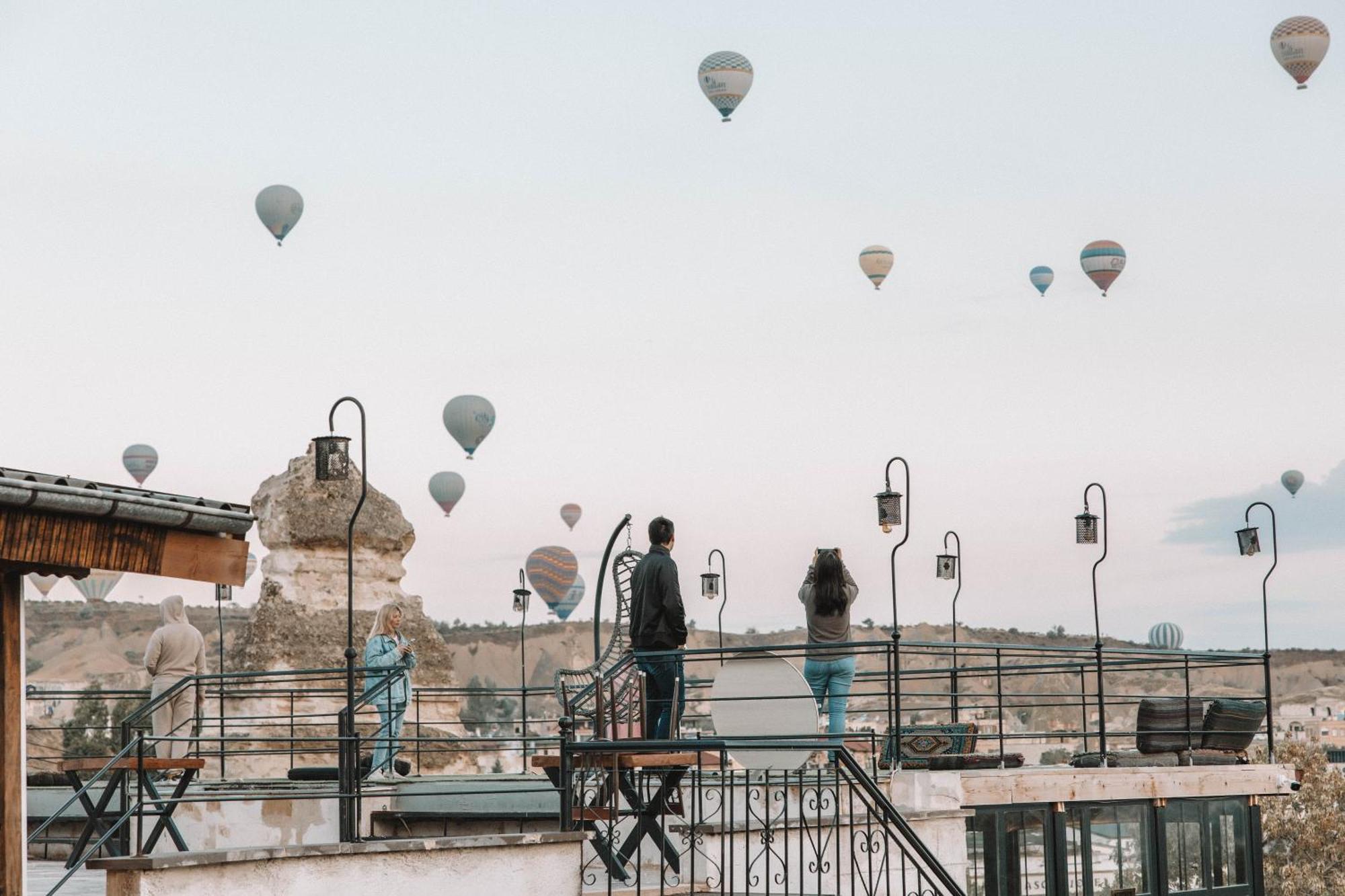 Turan Cappadocia Cave Hotell Göreme Eksteriør bilde
