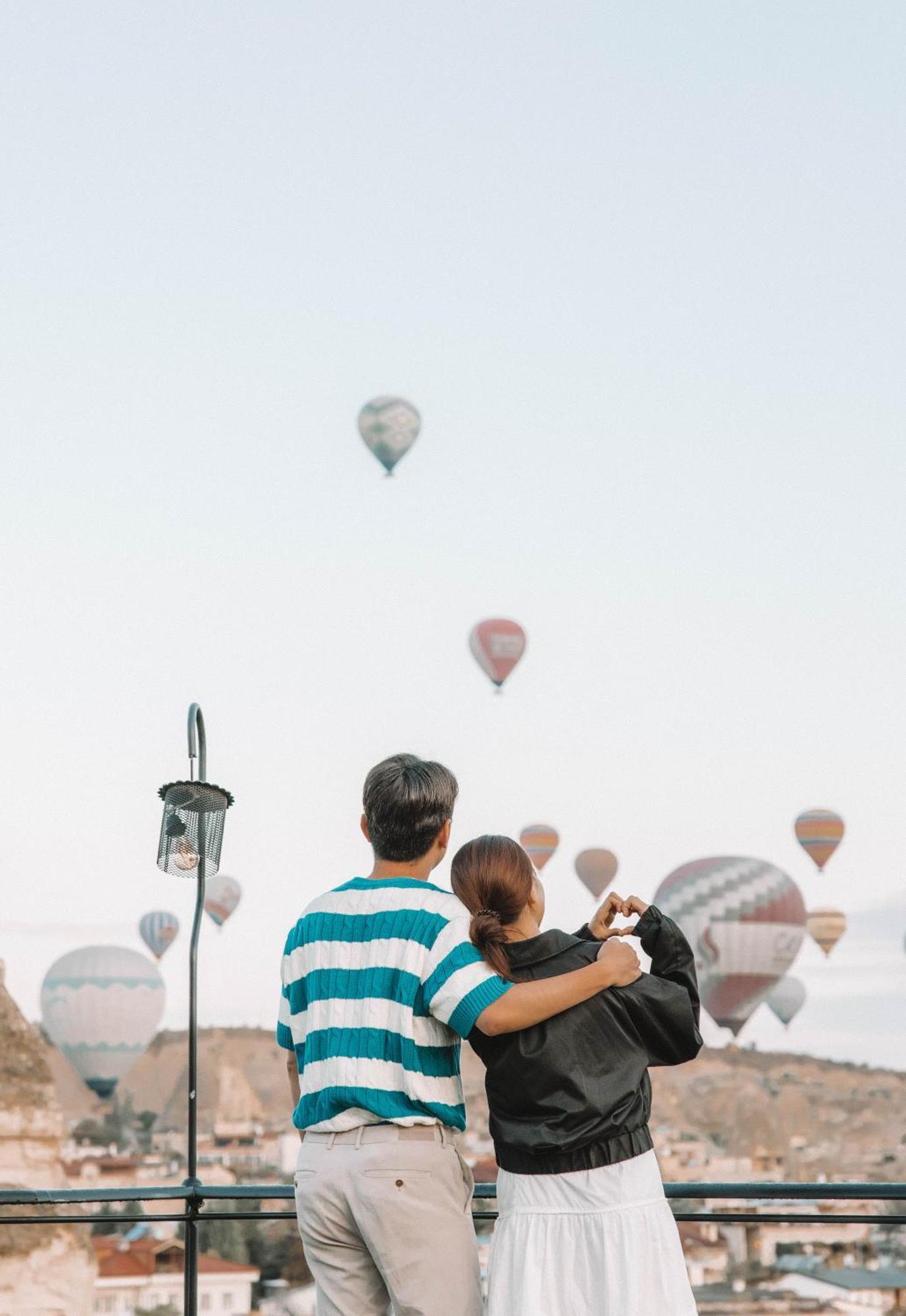 Turan Cappadocia Cave Hotell Göreme Eksteriør bilde