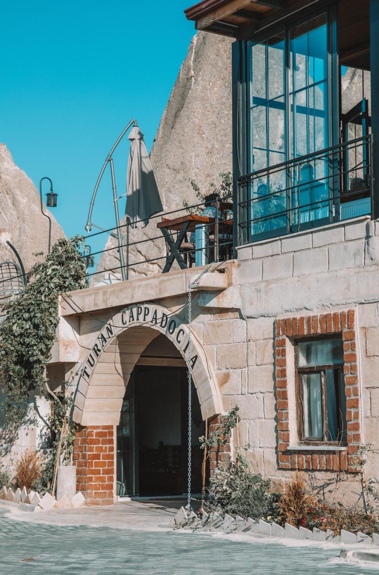 Turan Cappadocia Cave Hotell Göreme Eksteriør bilde