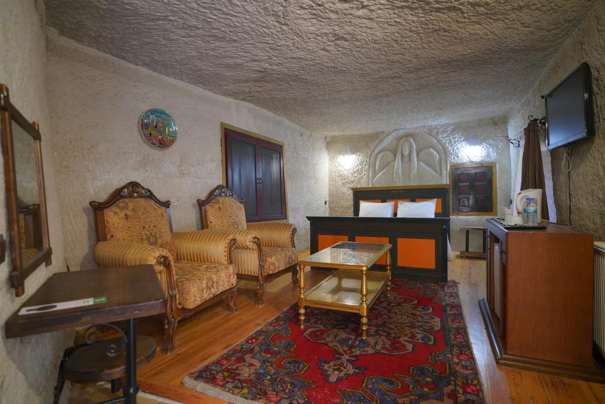Turan Cappadocia Cave Hotell Göreme Eksteriør bilde