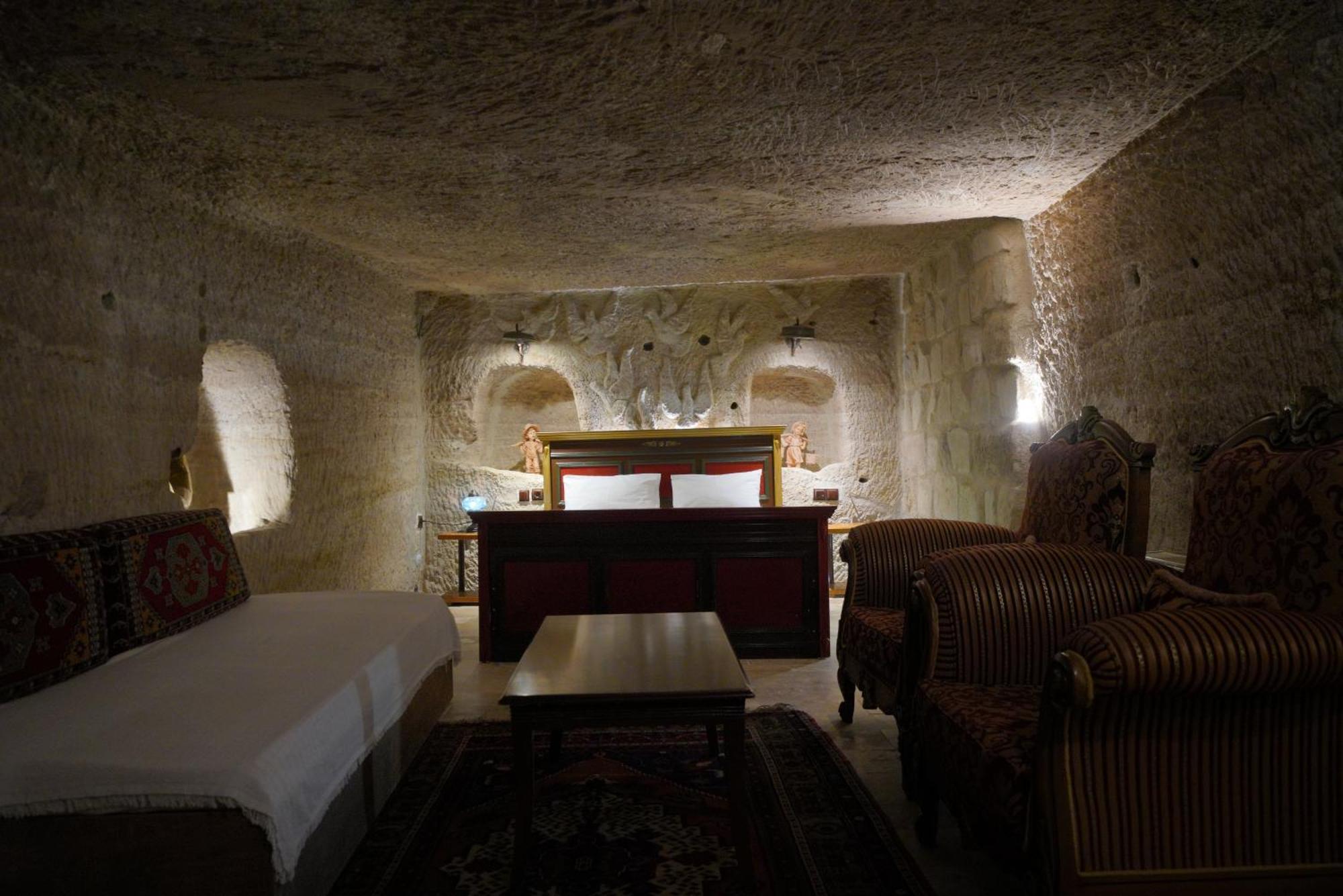 Turan Cappadocia Cave Hotell Göreme Eksteriør bilde
