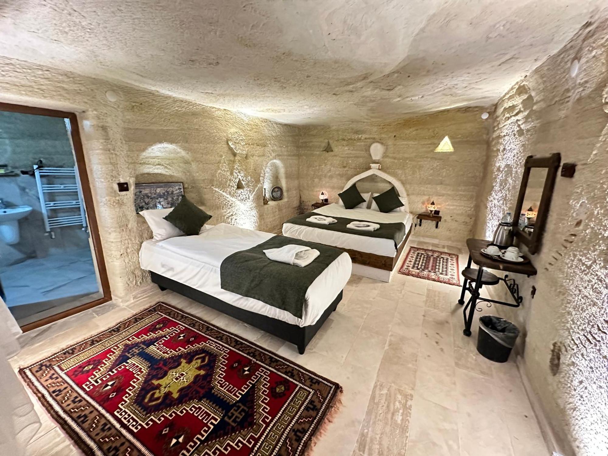 Turan Cappadocia Cave Hotell Göreme Eksteriør bilde