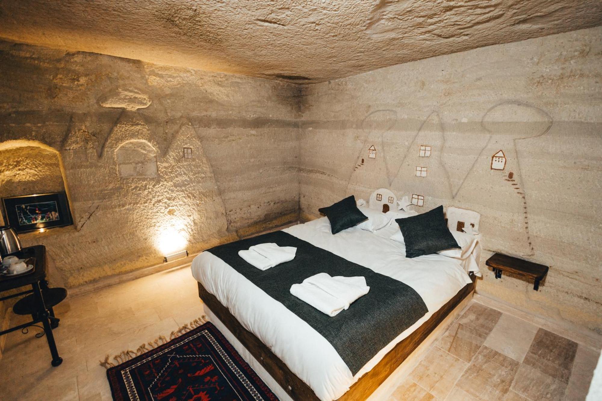 Turan Cappadocia Cave Hotell Göreme Eksteriør bilde